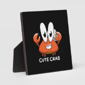 カニのキュート フォトプラーク (正面)