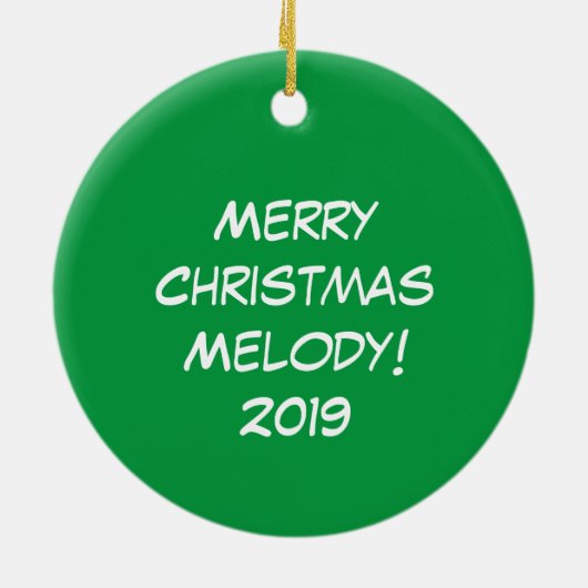 カニのクリスマスのトロピカルおもしろい セラミックオーナメント (裏面)