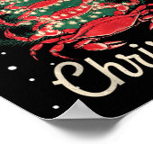 カニのクリスマスツリーカニのクリスマスツリー ポスター (角)