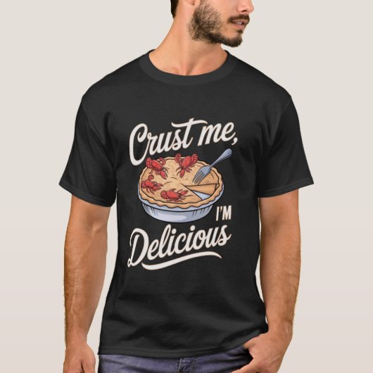 カニのパイ生地私、2019年 Delicious Tシャツ (正面)