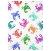 カニのパターン クリップボード (裏面)