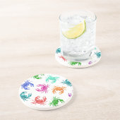 カニのパターン コースター (側面)