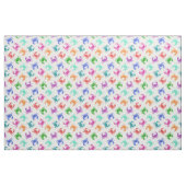 カニのパターン ファブリック (ファットクウォーター)