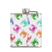 カニのパターン フラスク (裏面)