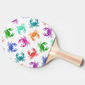 カニのパターン 卓球ラケット (横)