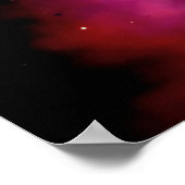 カニのパルサーのタイムラプス – 中性子星の宇宙画像 ポスター (角)