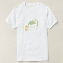 カニのビーチウォーキング Tシャツ