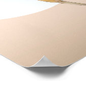 カニのビーチ ポスター (角)