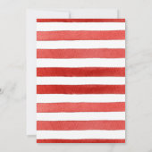 カニのビールと煮込みパーティーの招待状 招待状 (裏面)