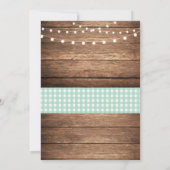 カニのボイルパーティー 結婚発表パーティー ミントロブスター 招待状 (裏面)