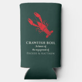 カニのボイル 夏のエンゲージメントパーティー スリム缶クーラー (裏面)