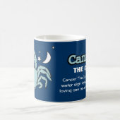 カニのマグカップをガン占星術のグする コーヒーマグカップ (中央)