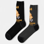 カニのラングーンが非常に良い ソックス (左)