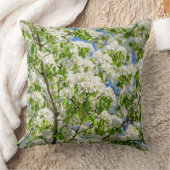 カニのリンゴの花 クッション (ブランケット)