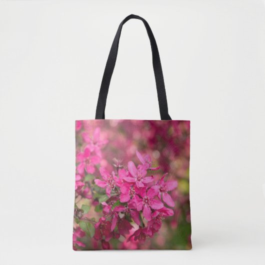 カニのリンゴ開花 トートバッグ (正面)