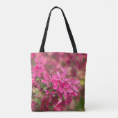 カニのリンゴ開花 トートバッグ (裏面)