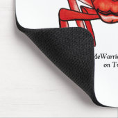 カニのロイヤリティとナイフ、MeWarriorWoman on Twitch マウスパッド (コーナー)