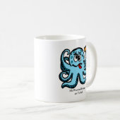 カニのロイヤリティ、MeWarriorWoman on Twitch コーヒーマグカップ (正面右)