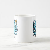 カニのロイヤリティ、MeWarriorWoman on Twitch コーヒーマグカップ (中央)