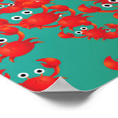 カニの世界 ポスター (角)