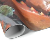 カニの包装紙 ラッピングペーパー (ロールコーナー)