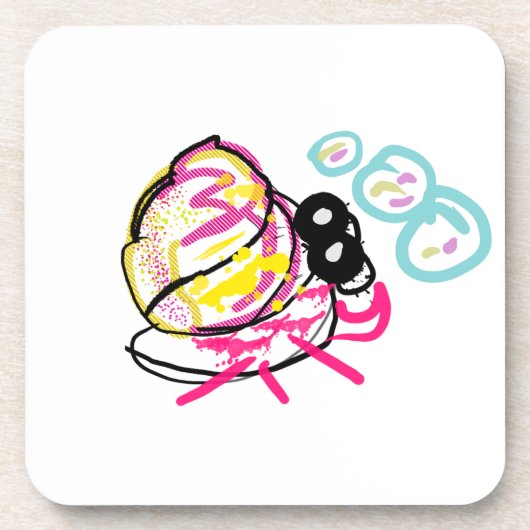 カニの夏の仙人 コースター (正面)