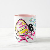 カニの夏の仙人 マグカップ (中央)