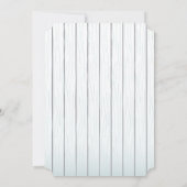 カニの宴会の招待状 招待状 (裏面)