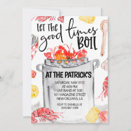 カニの宴会への招待 招待状