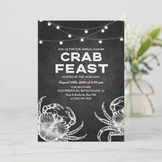 カニの宴 招待状 (スタンド正面)