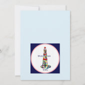 カニの宴 招待状 水彩ファンシー (裏面)