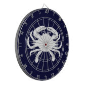 カニの形（青と白） ダーツボード (正面左)