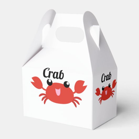 カニの愛箱 フェイバーボックス (正面サイド)
