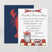 カニの愛 招待状 (正面/裏面)