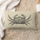 カニの枕 ランバークッション (ブランケット)