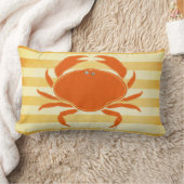 カニの枕 ランバークッション (ブランケット)