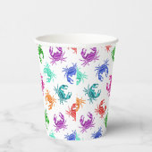 カニの柄 紙コップ (右)