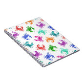 カニの模様 ノートブック (右側)