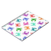 カニの模様 ノートブック (左側)