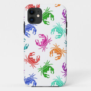 カニの模様 iPhone 11 ケース