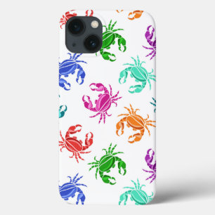 カニの模様 iPhone 13ケース