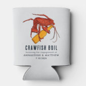 カニの海鮮パーティー 招待状 ペーパー 缶クーラー (裏面)