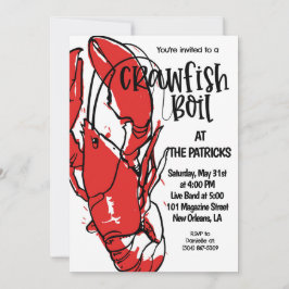 カニの煮込みパーティーのご招待 招待状