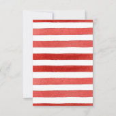 カニの煮込みパーティーの招待状 招待状 (裏面)