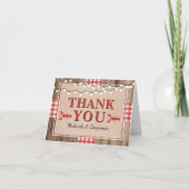 カニの煮込みパーティー・ルーム装飾 サンキューカード (正面)