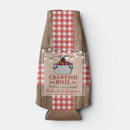 カニの煮込みパーティー ワイルドなエンゲージメントパーティー ボトルクーラー