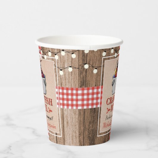 カニの煮込みパーティー ワイルドなエンゲージメントパーティー 紙コップ (右)