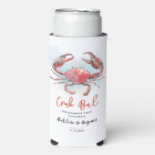 カニの煮込みパーティー 海鮮パーティー スリム缶クーラー (Seltzer正面)