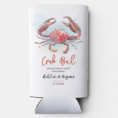 カニの煮込みパーティー 海鮮パーティー スリム缶クーラー (裏面)