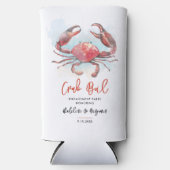 カニの煮込みパーティー 海鮮パーティー スリム缶クーラー (正面)